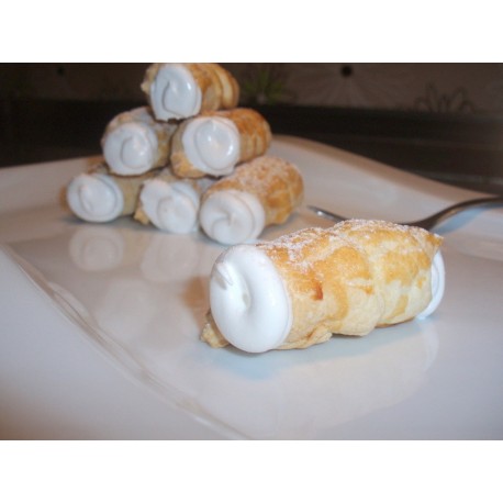 mini-kremrolky mini-kremrolky